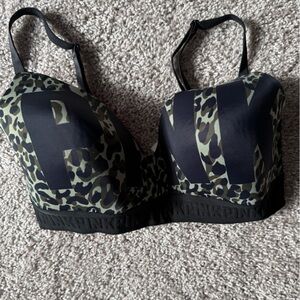 PINK Victoria's Secret Leopard Print Bra